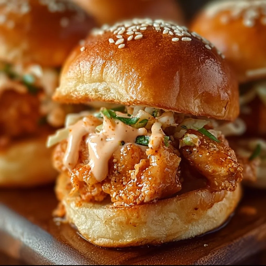 Bang Bang Chicken Sliders