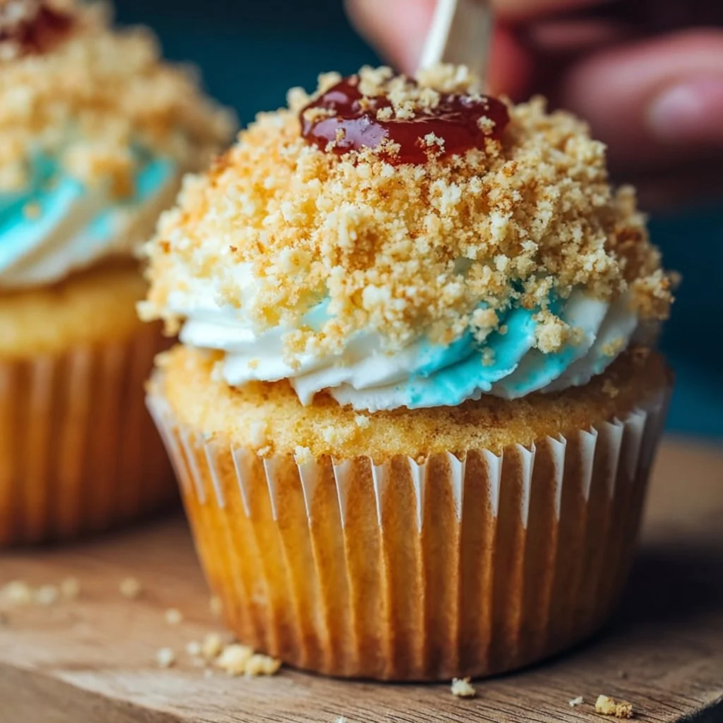 Beach Cupcakes