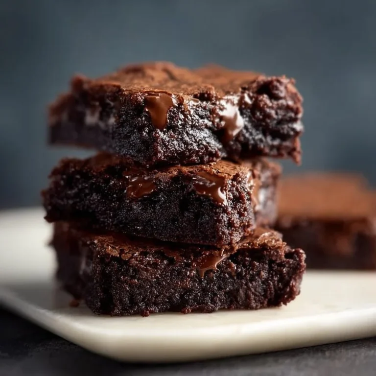 Decadent brownies that melt in your mouth, perfect for dessert lovers.