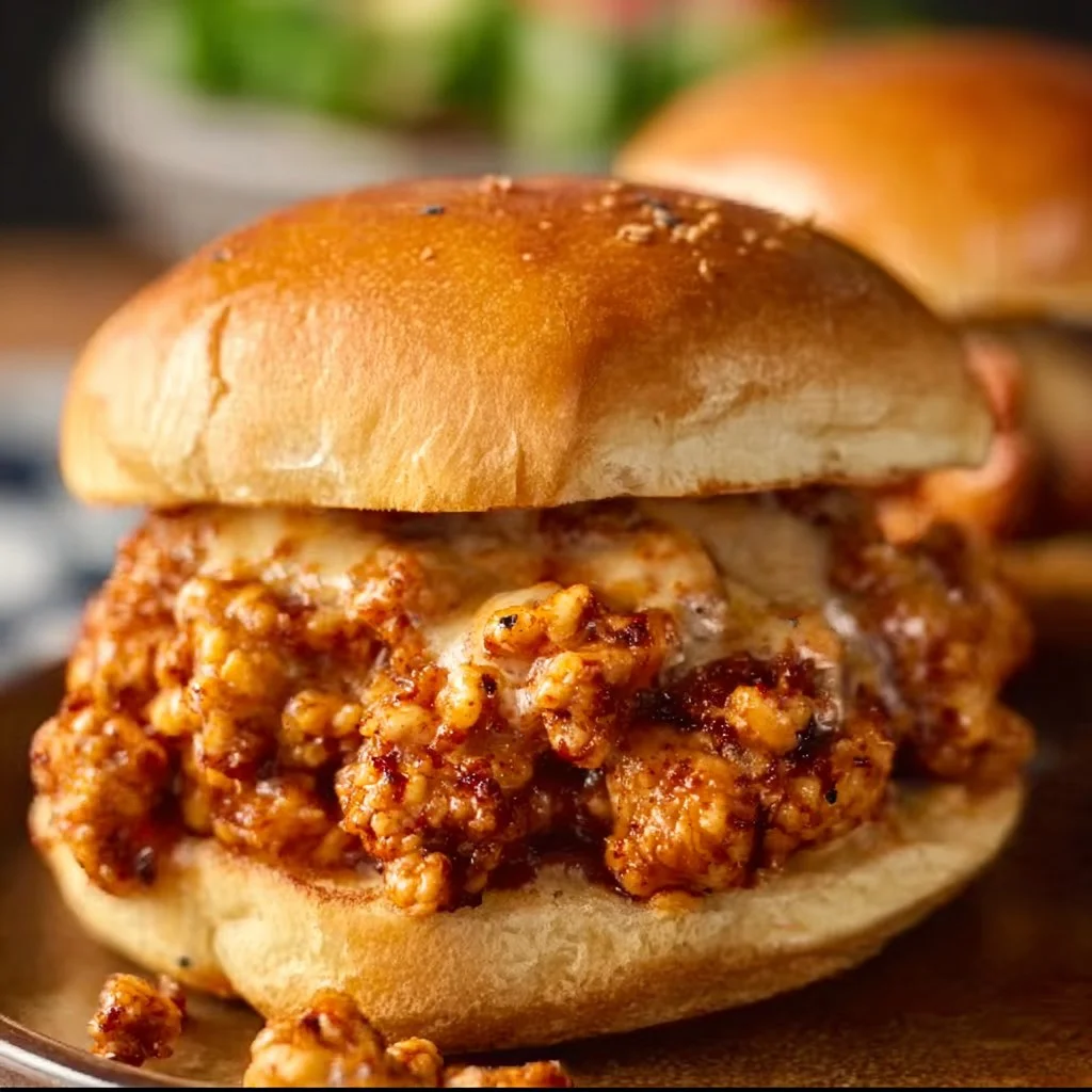 Cajun Chicken Sloppy Joes