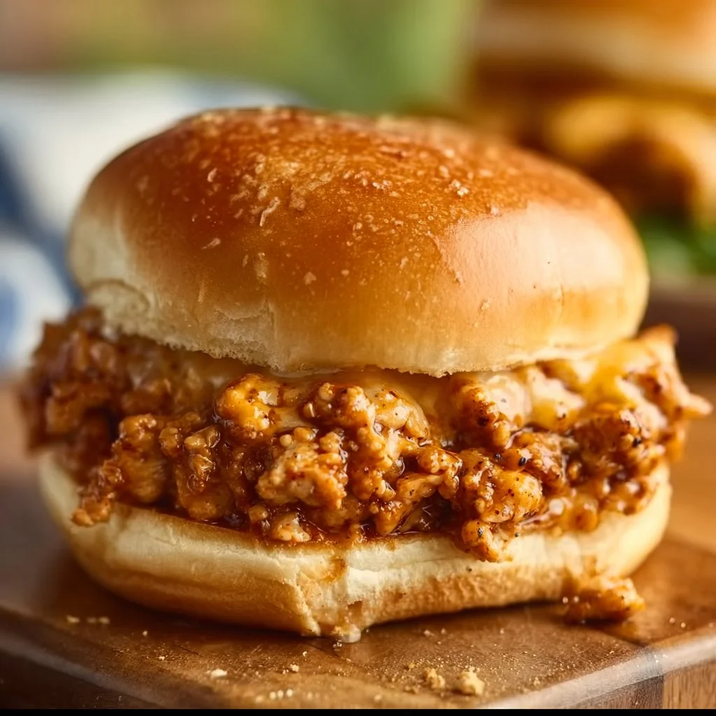 Cajun Chicken Sloppy Joes