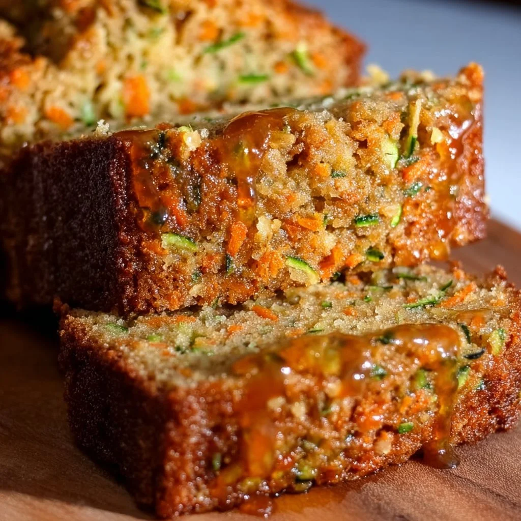 Carrot Apple Zucchini Bread
