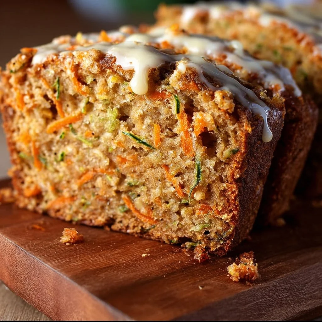 Carrot Apple Zucchini Bread