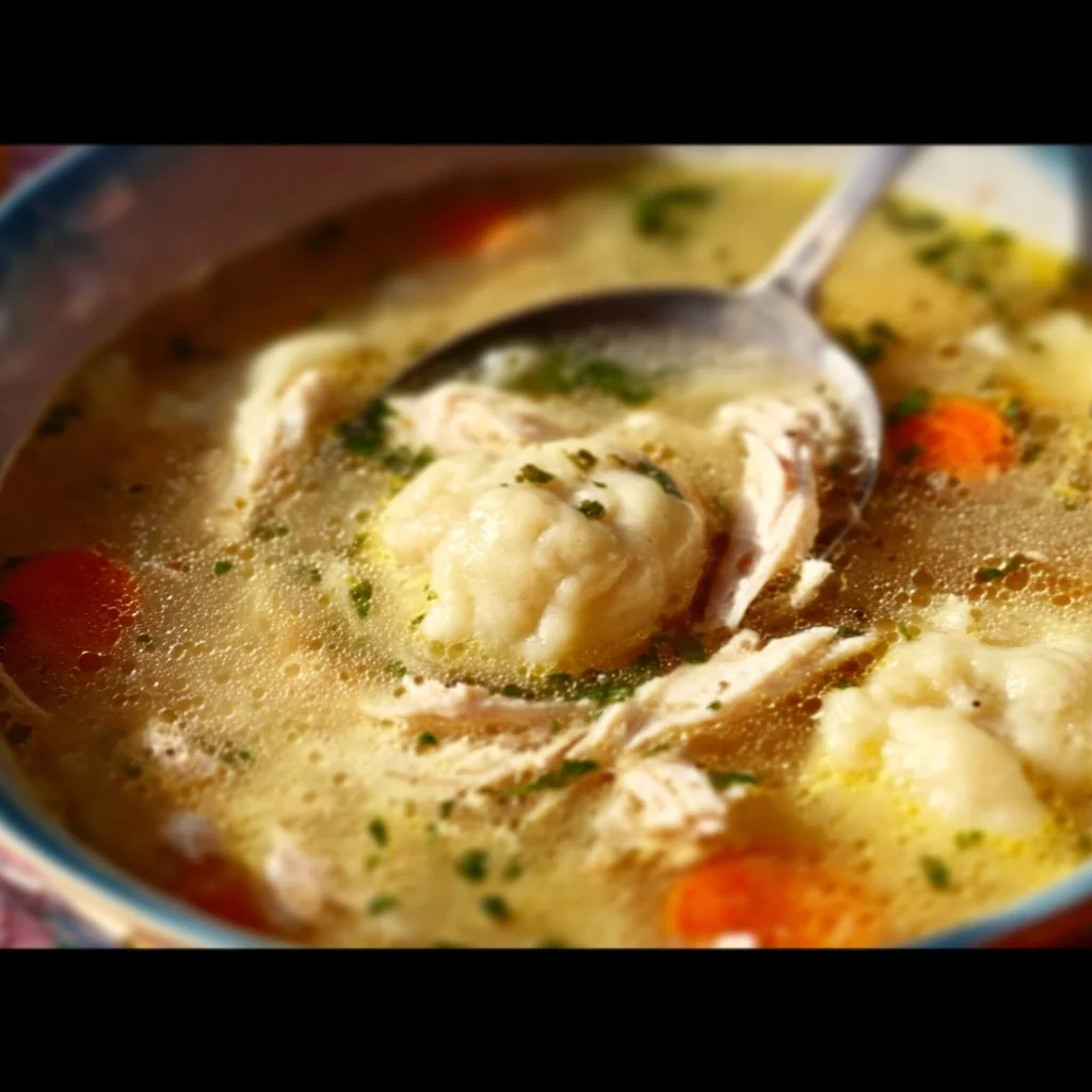 Chicken Dumpling Soup