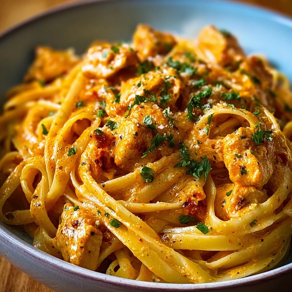 Cowboy Butter Chicken Linguine