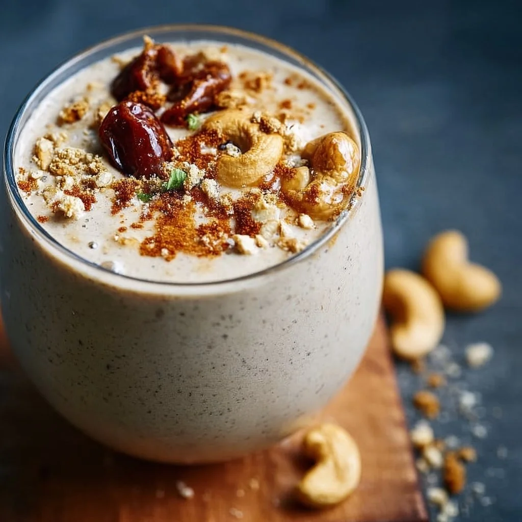 Creamy Cashew Date Shake Bliss Awaits