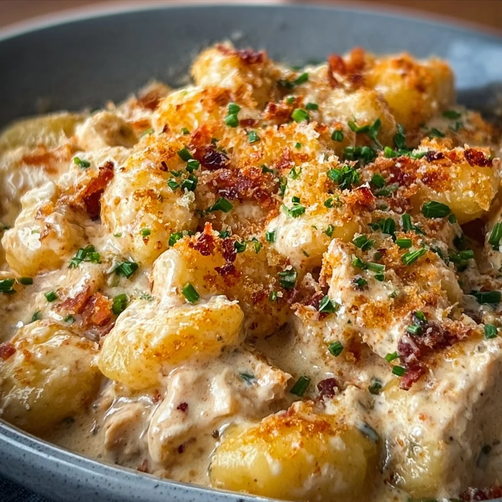 Creamy Crack Chicken Gnocchi