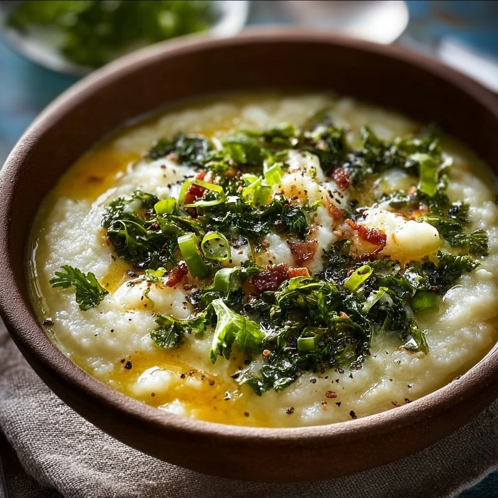 Delicious creamy delight served in a bowl, showcasing its rich and smooth texture.
