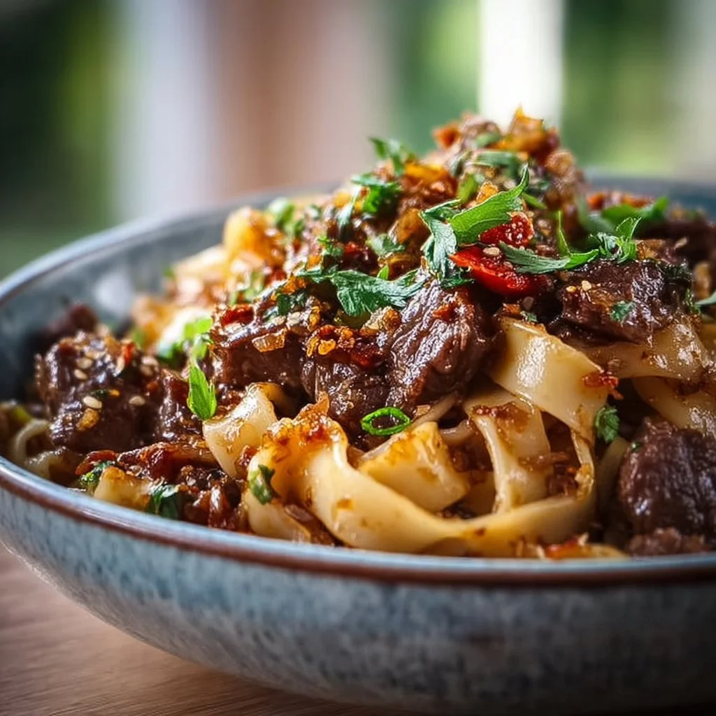 Cumin Lamb Noodles