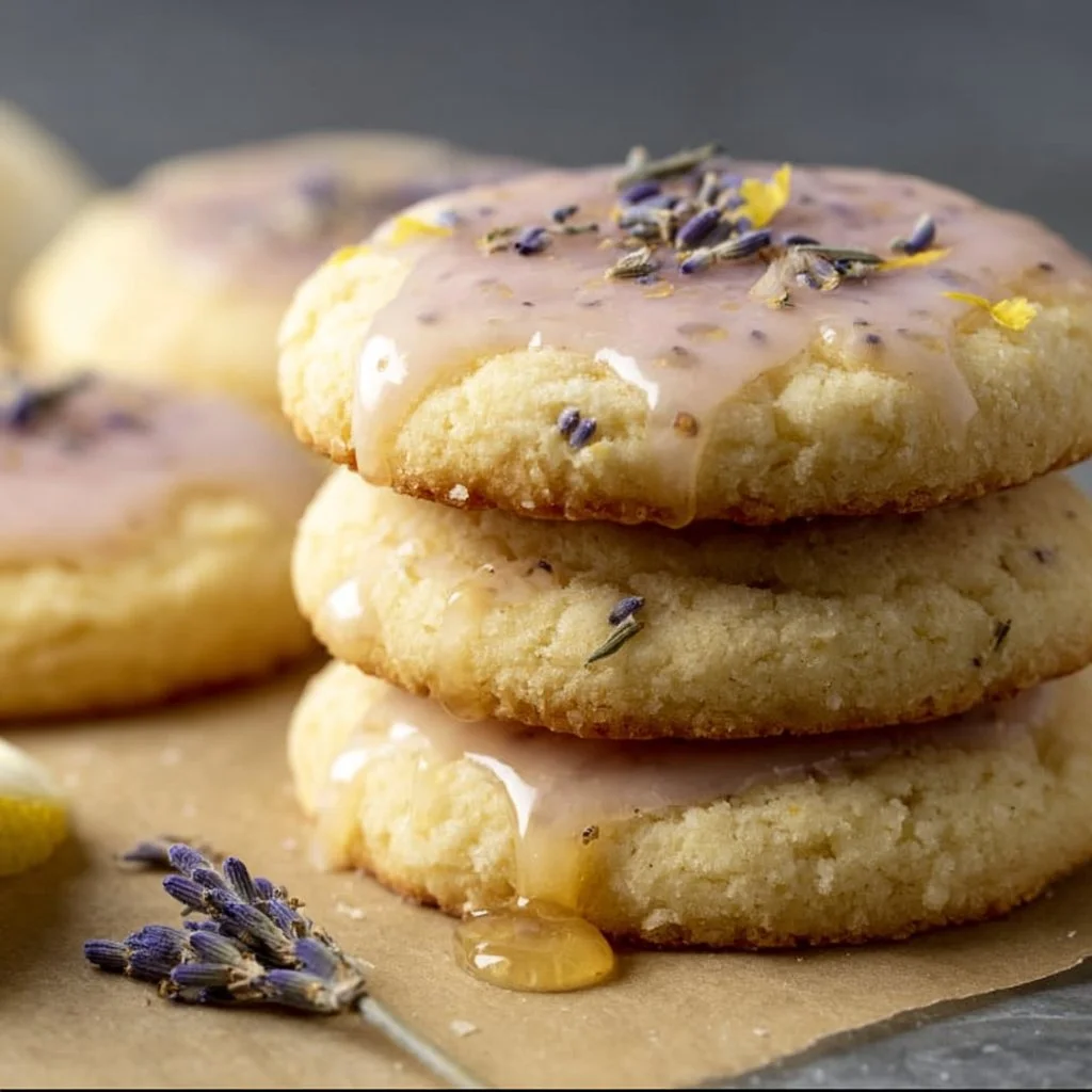 Delicious Lemon Lavender Cookies