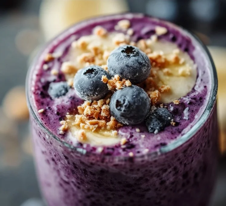 Easy Blueberry Banana Smoothie