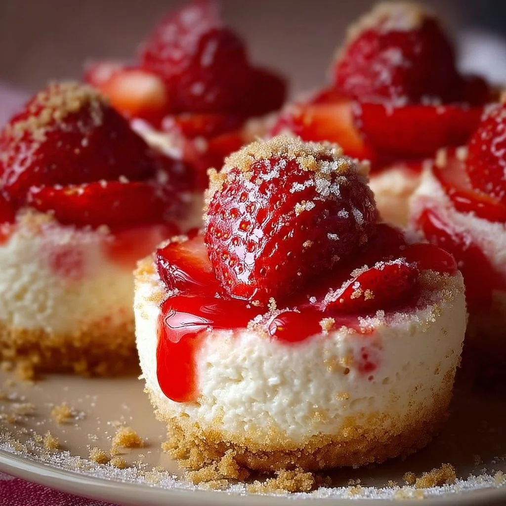 Easy Cheesecake Deviled Strawberries