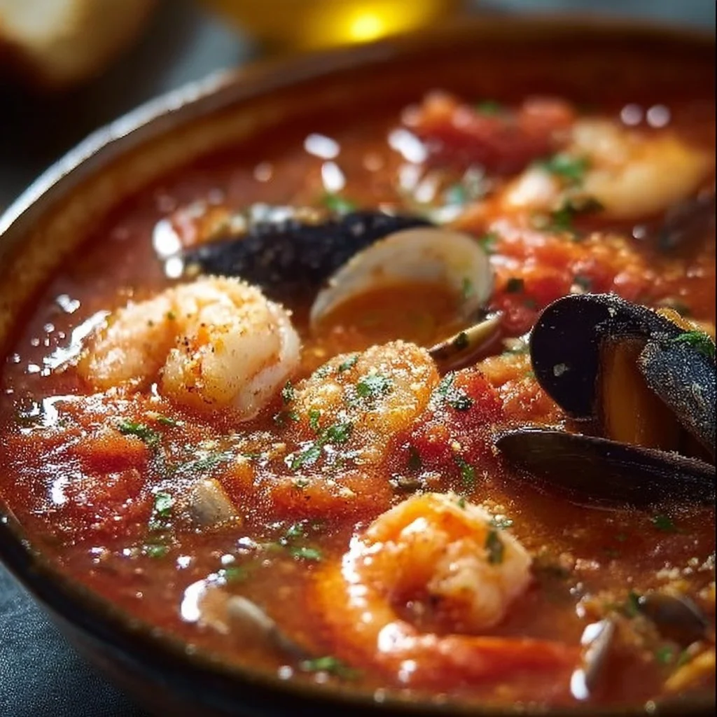 Easy Cioppino Seafood Stew