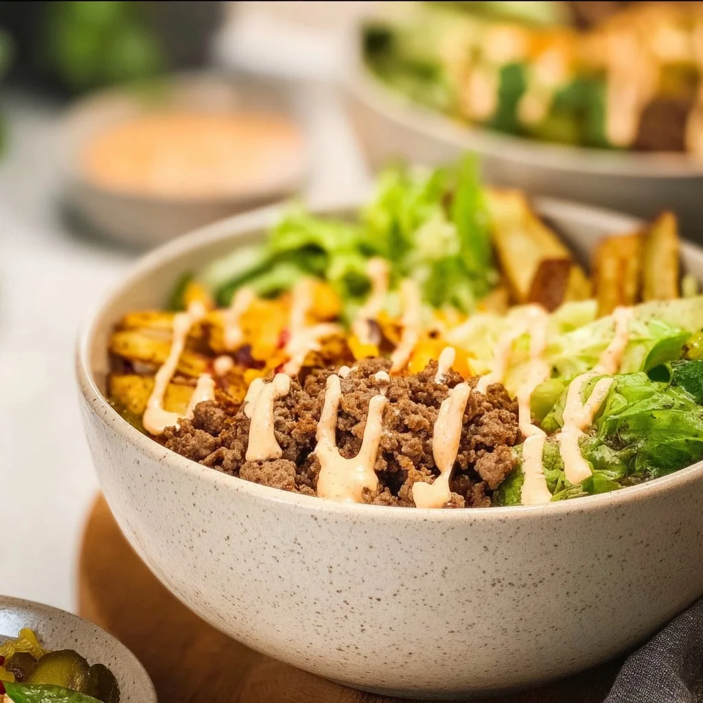Flavor-Packed Burger Bowls