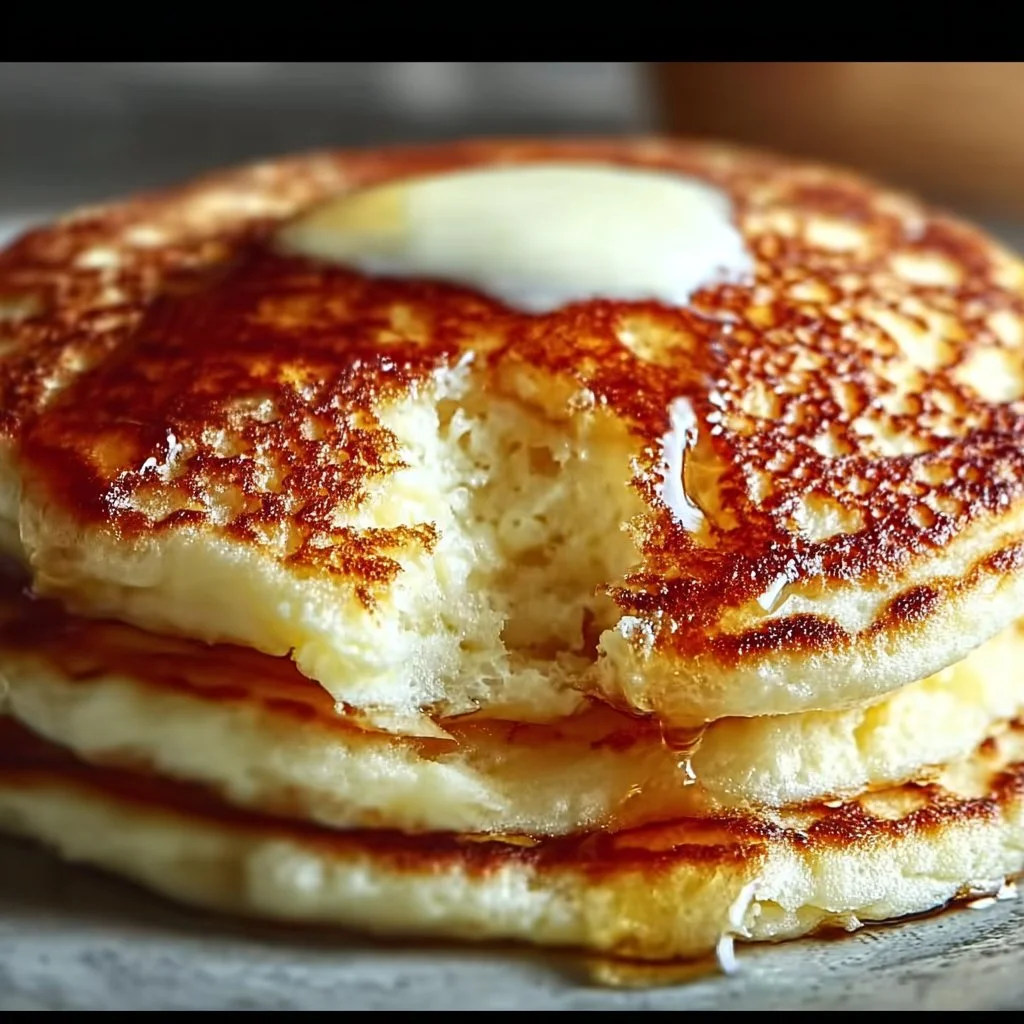 Flourless Cottage Cheese Pancakes