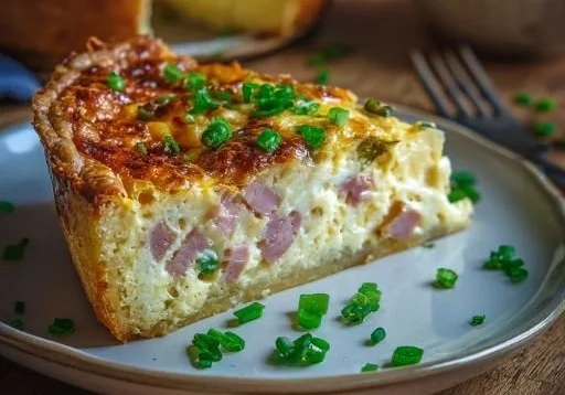 Ham & Cheese Quiche