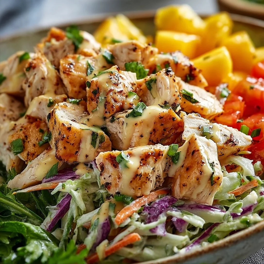 Hawaiian Chicken Salad: Gluten-Free & Whole Health Flexi-Plan
