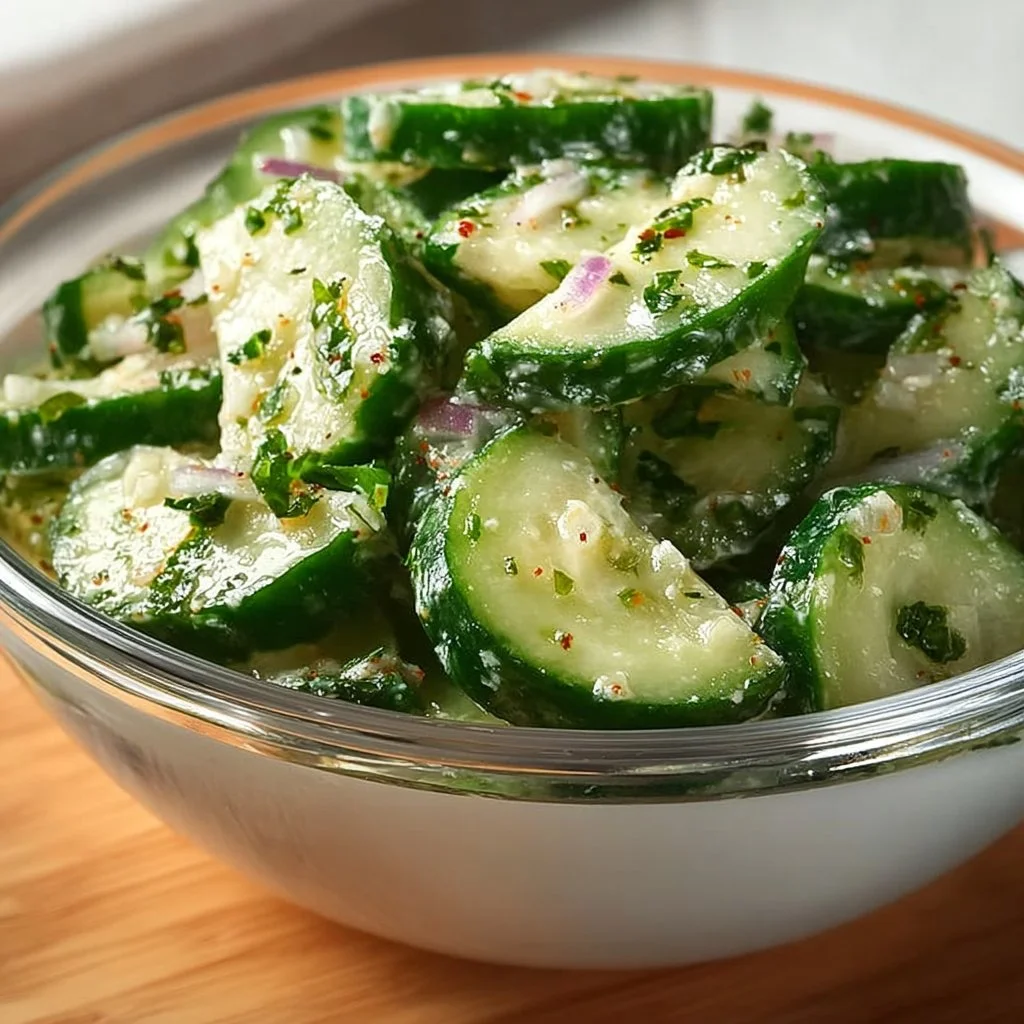 High-Protein Cucumber Salad