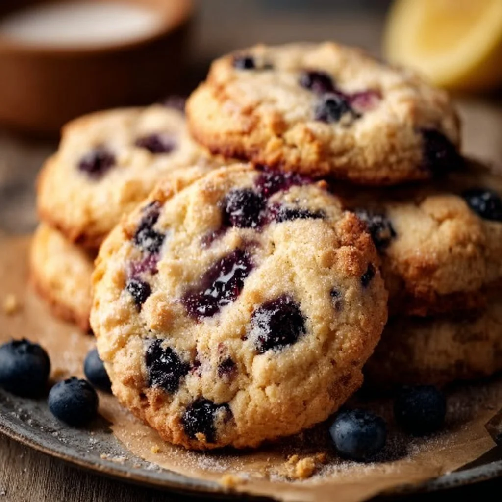 Lemon Blueberry Cookies