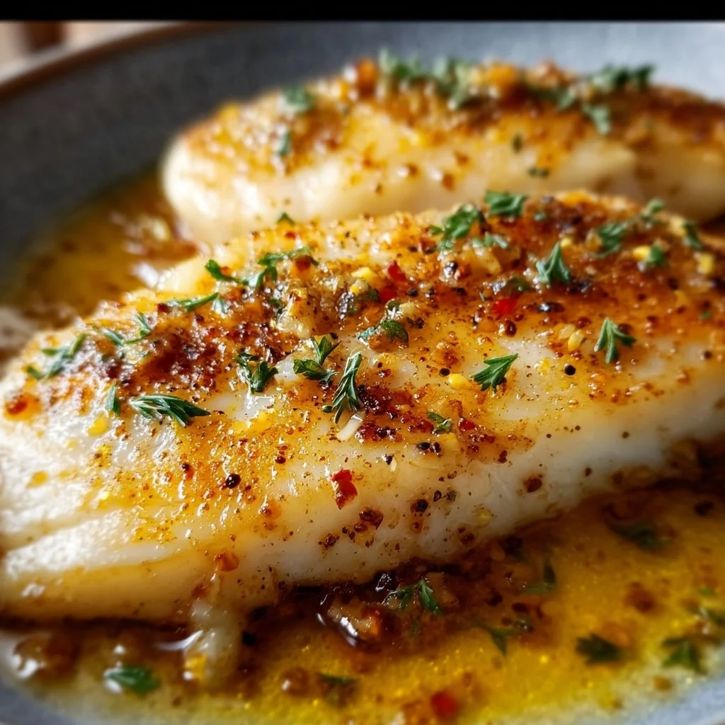 Lemon Butter Fish Fillet