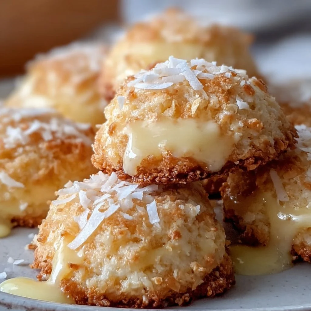 Lemon Coconut Cheesecake Cookies