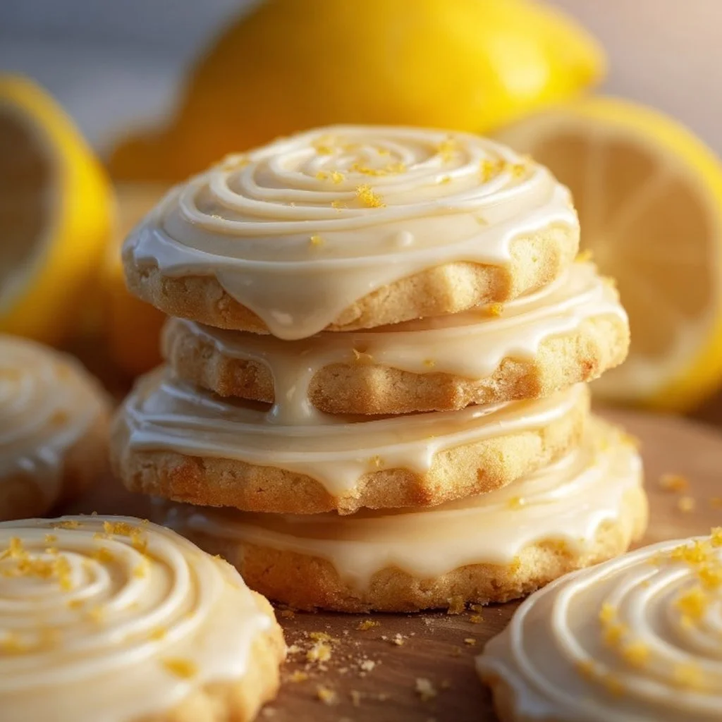 Lemon Frosted Cookies