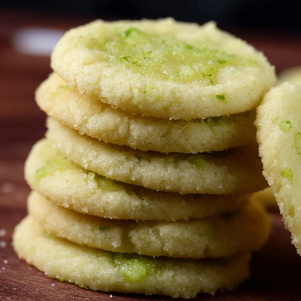 Lime Sugar Cookies