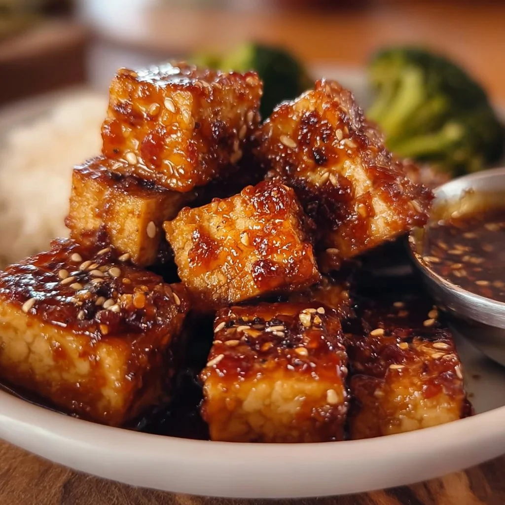 Maple Glazed Tofu