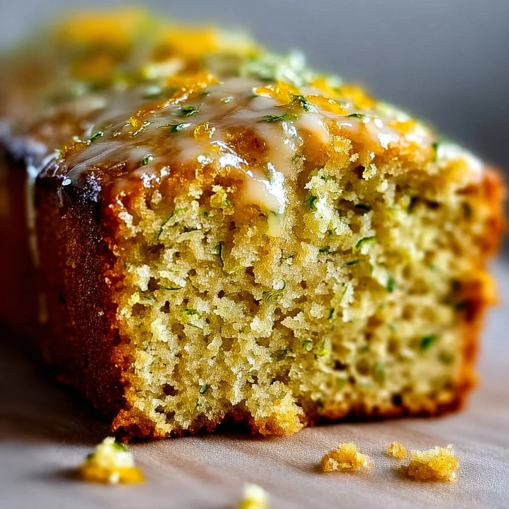 Moist Zucchini Orange Bread