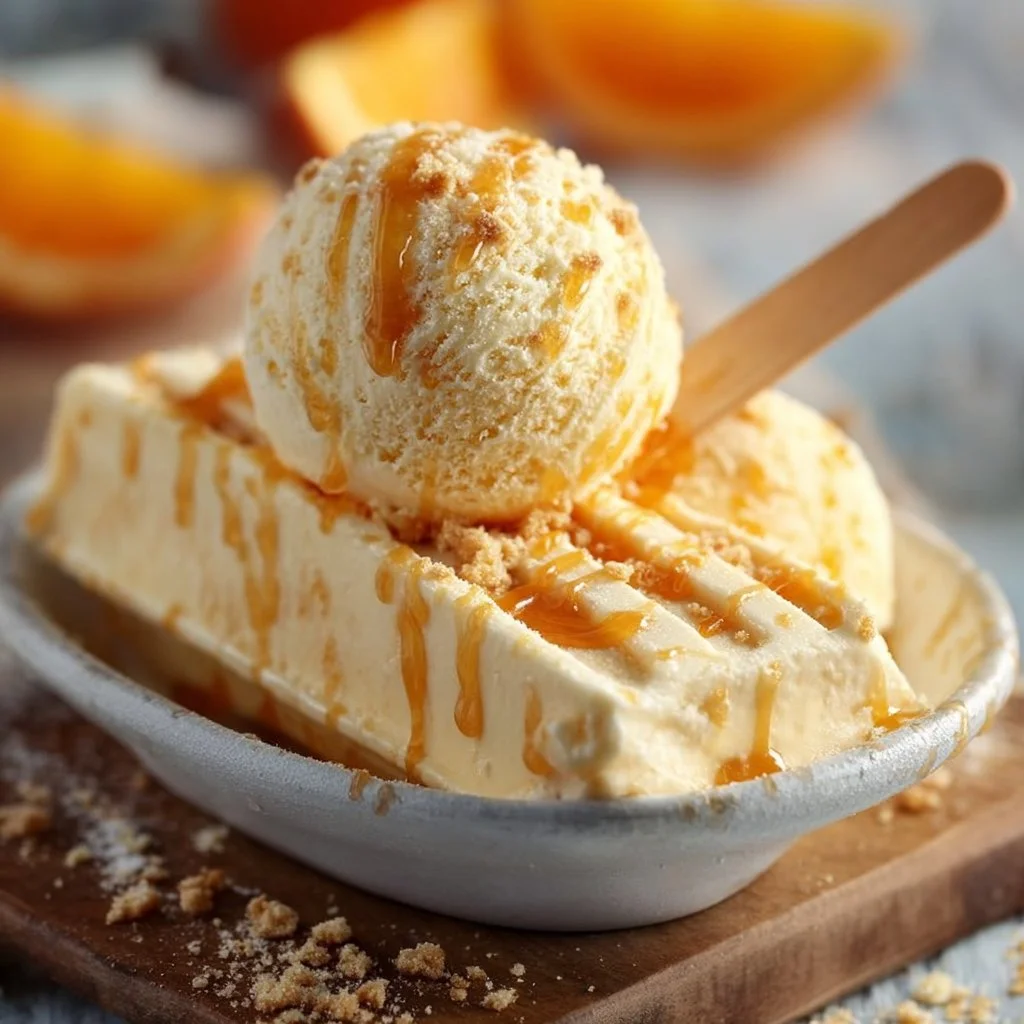 Orange Creamsicle Ice Cream