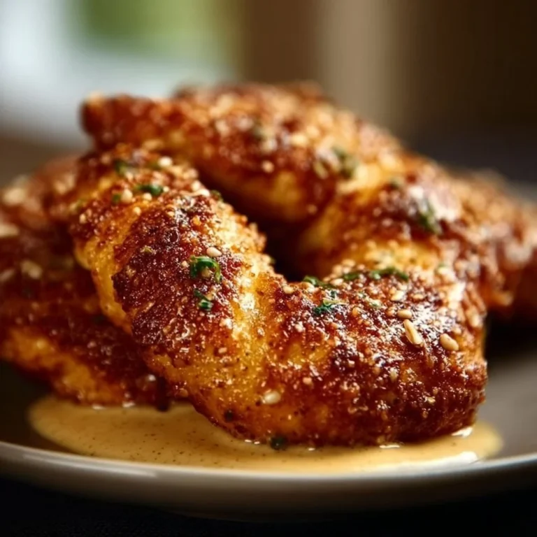 Delicious Pretzel Chicken, crispy on the outside and juicy on the inside