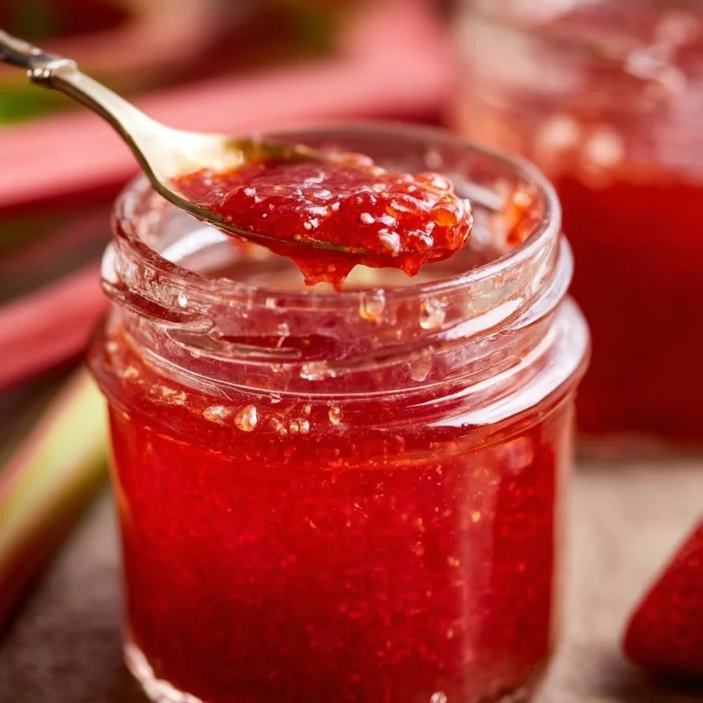 Rhubarb Strawberry Jam