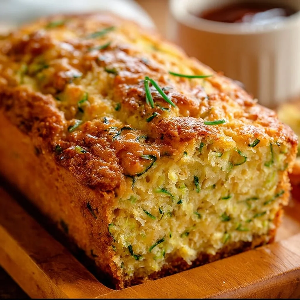 Savory Zucchini Quick Bread