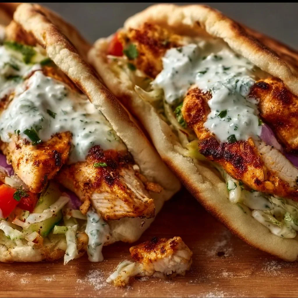 Sheet Pan Chicken Pitas with Herby Ranch