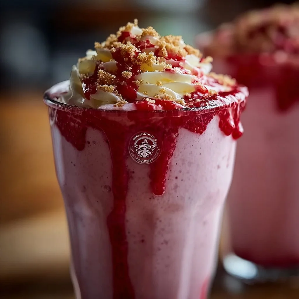 Strawberry Cheesecake Frappuccino