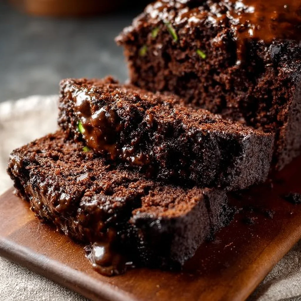 Super Moist Double Chocolate Zucchini Bread