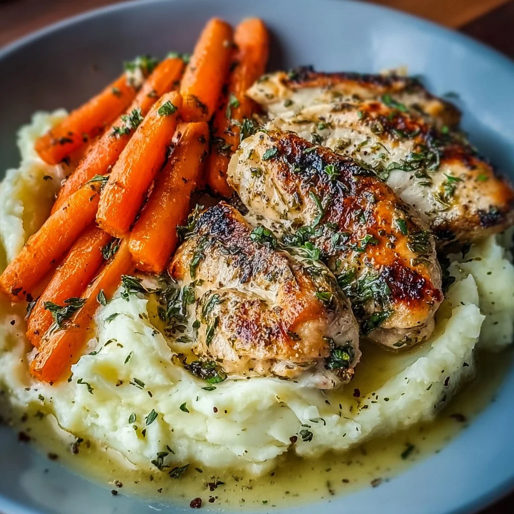 Tempting Garlic Herb Chicken
