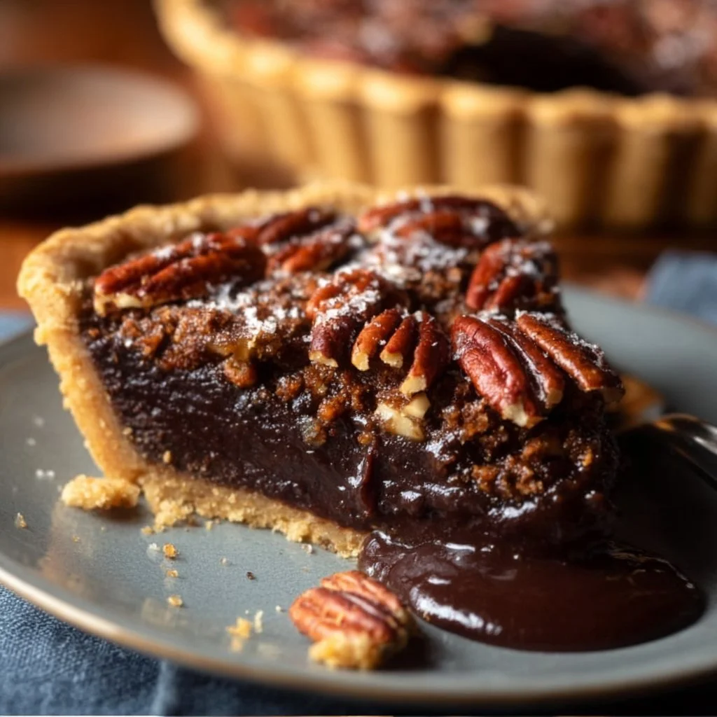 Texas Chocolate Pecan Pie