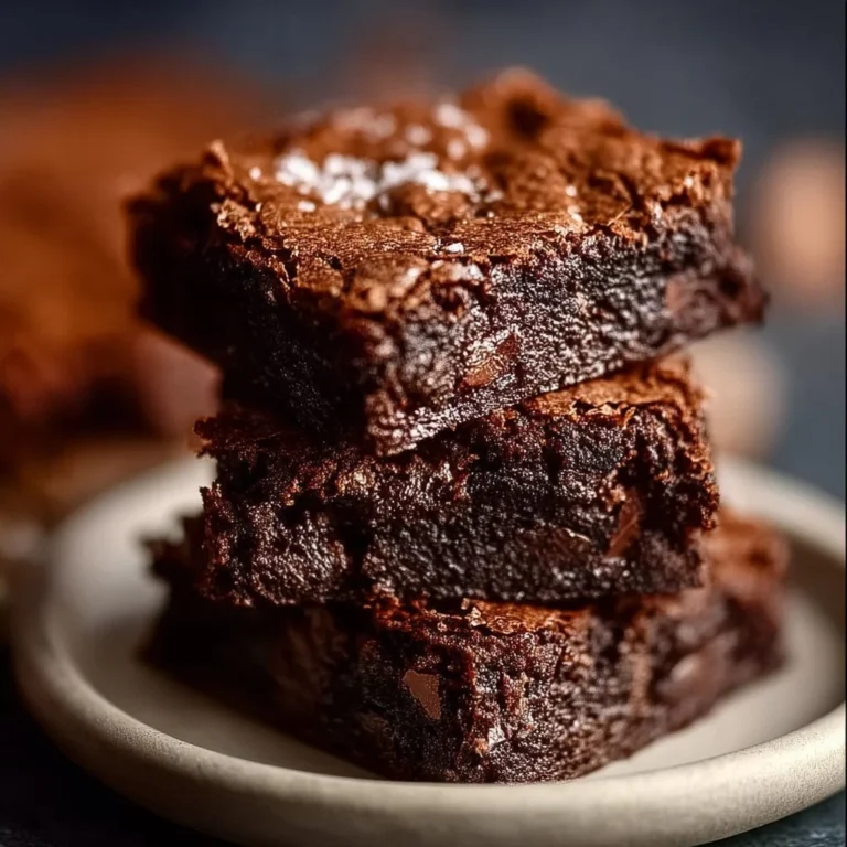 Delicious vegan brownies topped with chocolate chips on a rustic wooden table