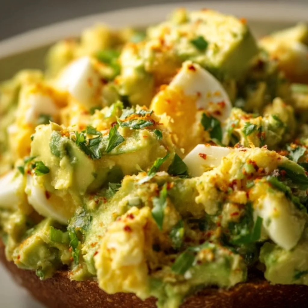 Zesty Avocado Egg Salad