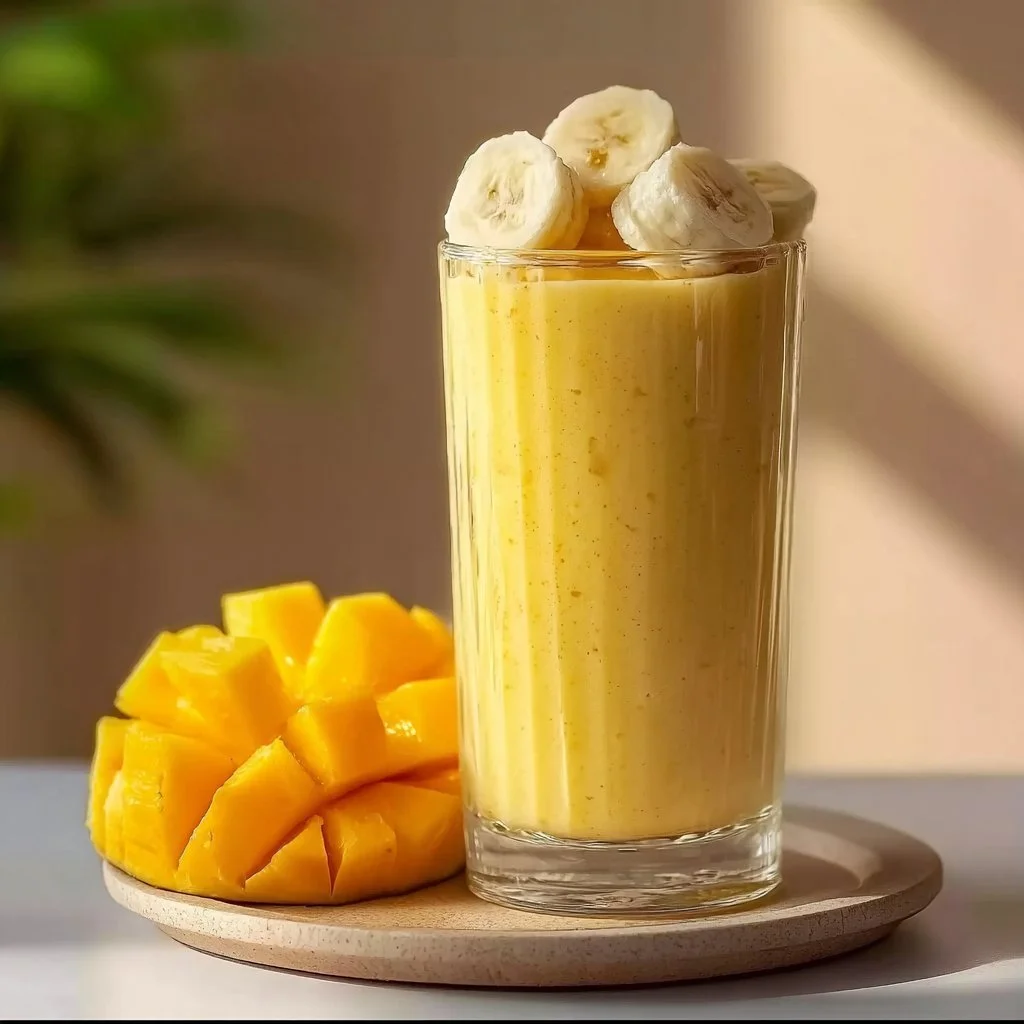 Banana Mango Pineapple Smoothie