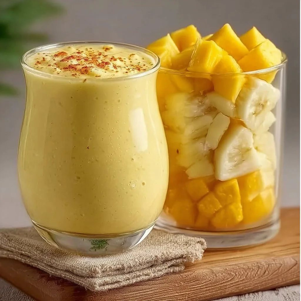 Banana Mango Pineapple Smoothie