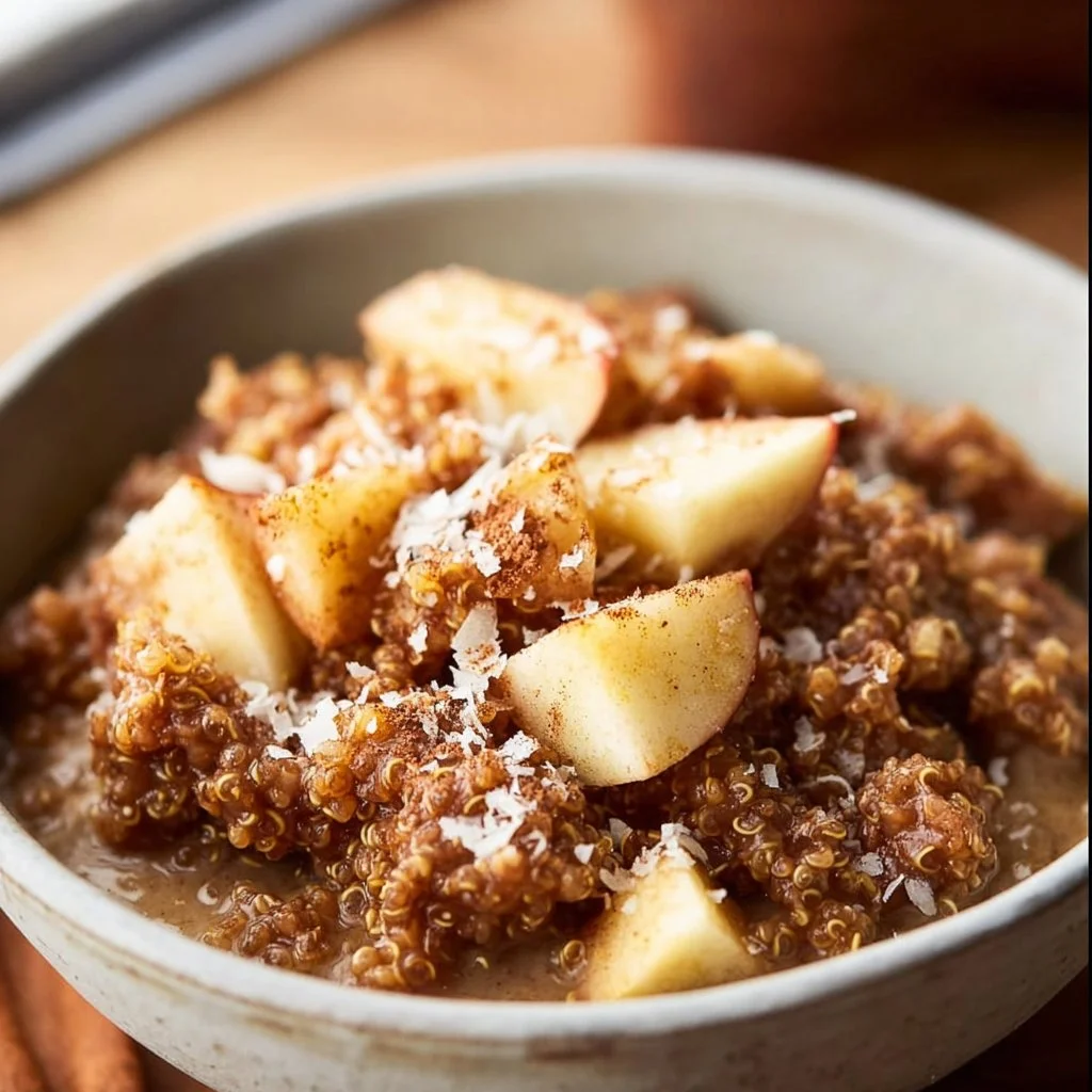 Cinnamon Apple Breakfast Quinoa