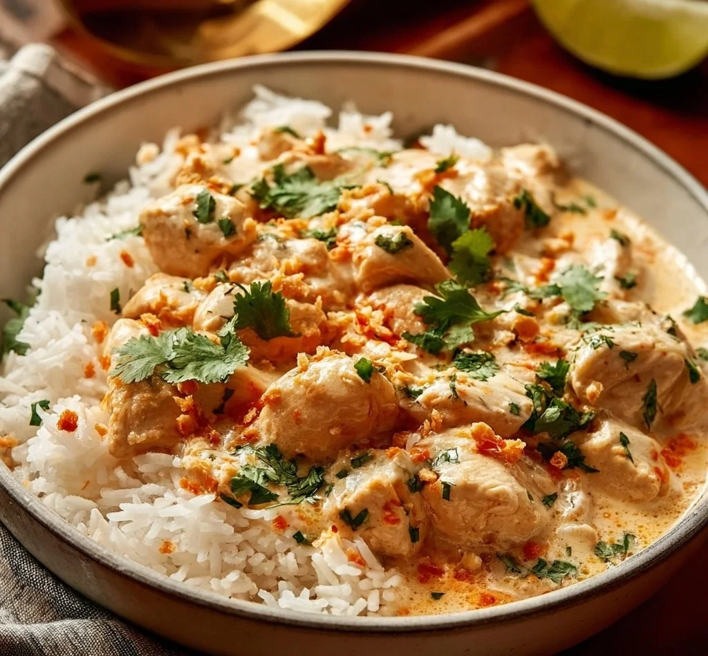 Coconut Chicken Rice Bowl