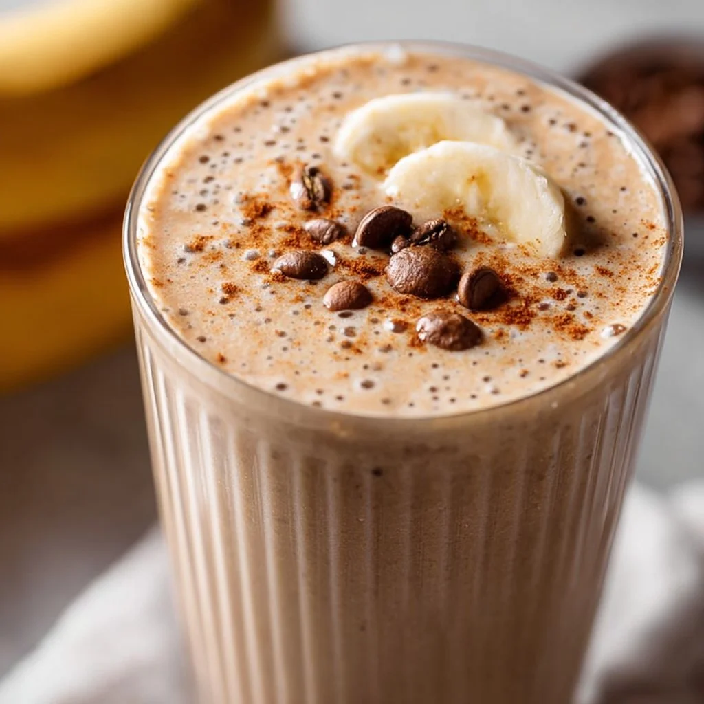 Coffee Banana Protein Smoothie Recipe