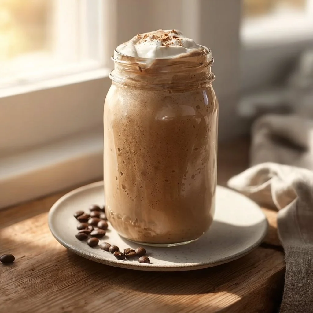 Coffee Protein Smoothie with Yogurt