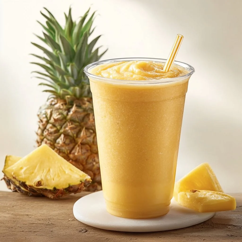 Copycat Jamba Juice Aloha Pineapple Smoothie