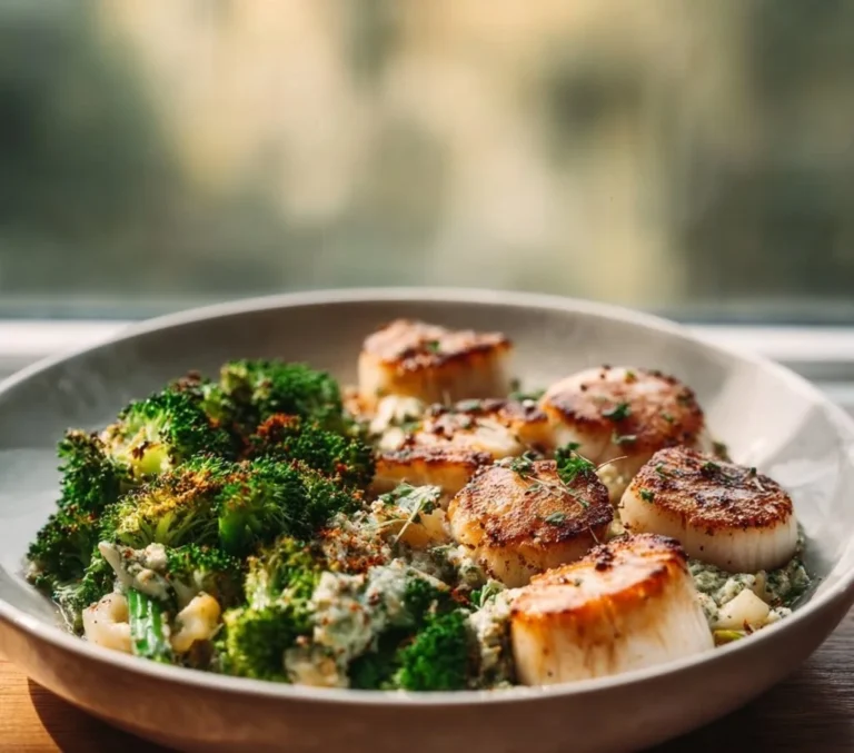 Creamy chicken bowl with fresh vegetables for a healthy meal