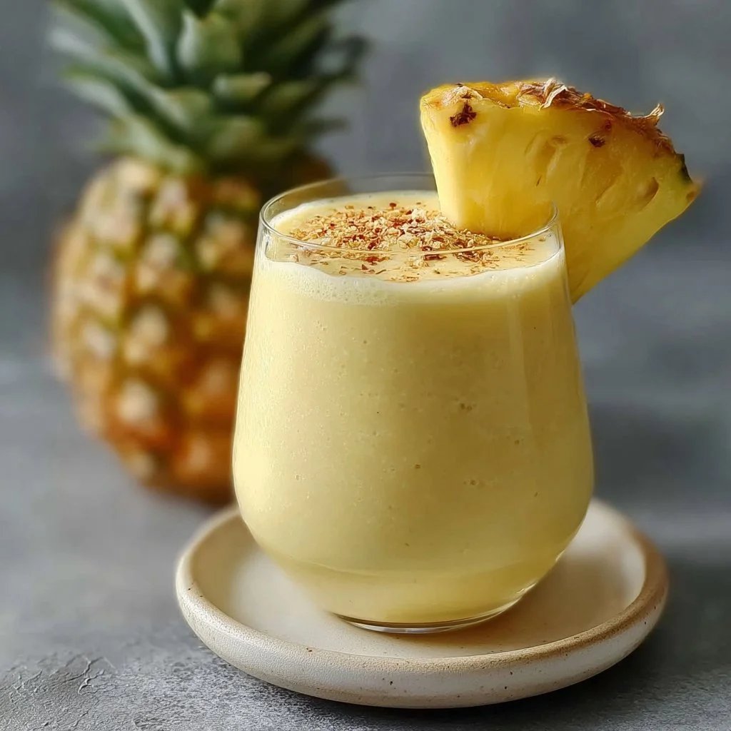 Creamy Pineapple Smoothie