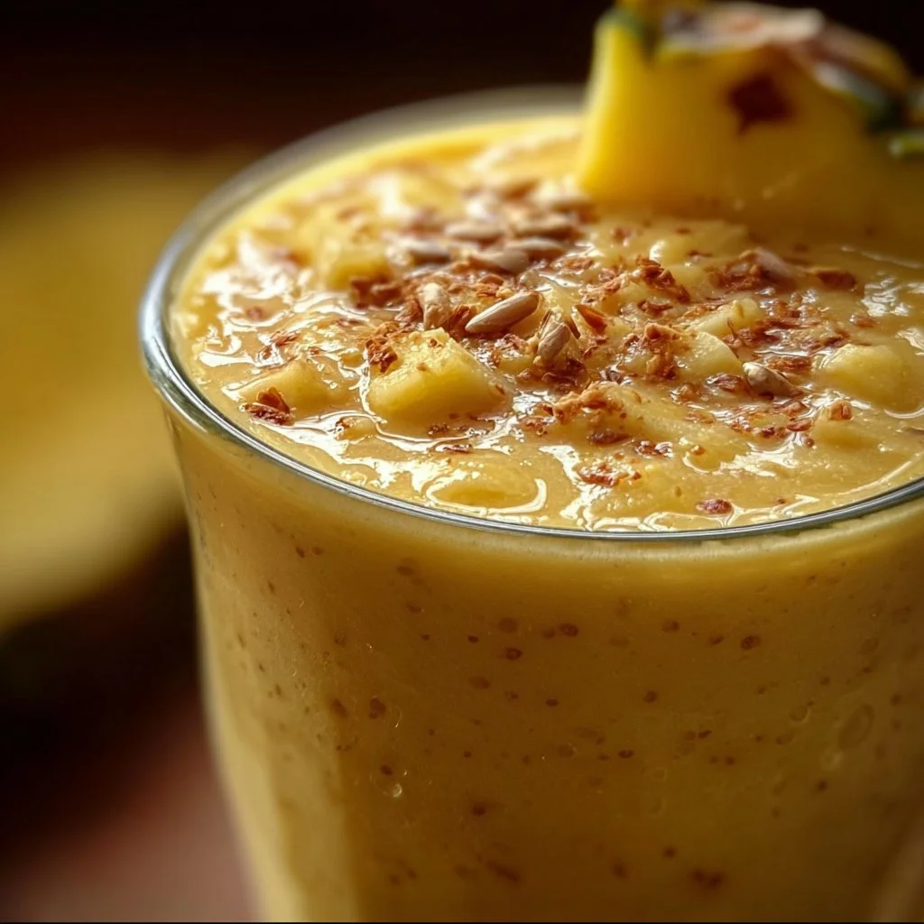 Creamy Pineapple Smoothie